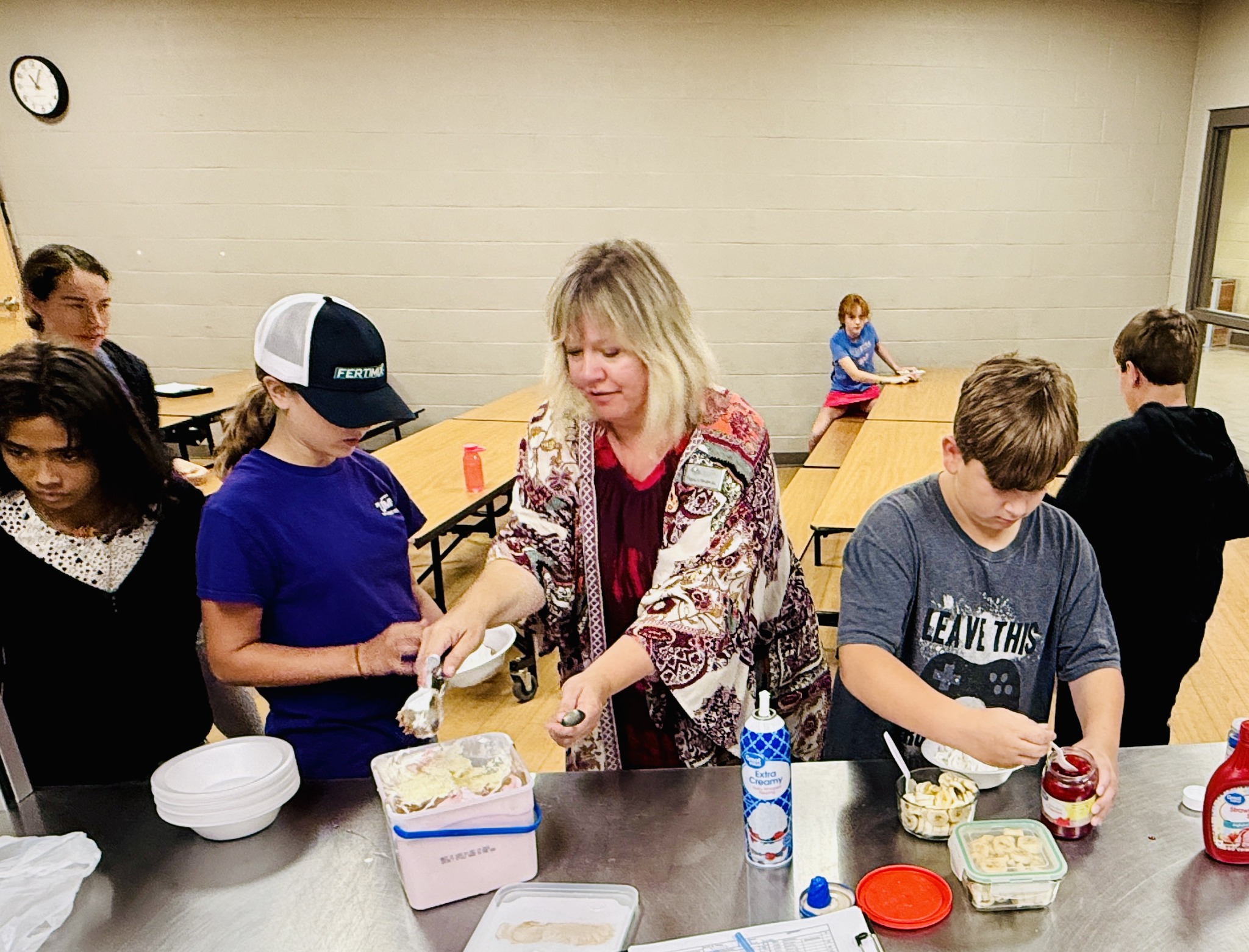 Participants building workplace skills